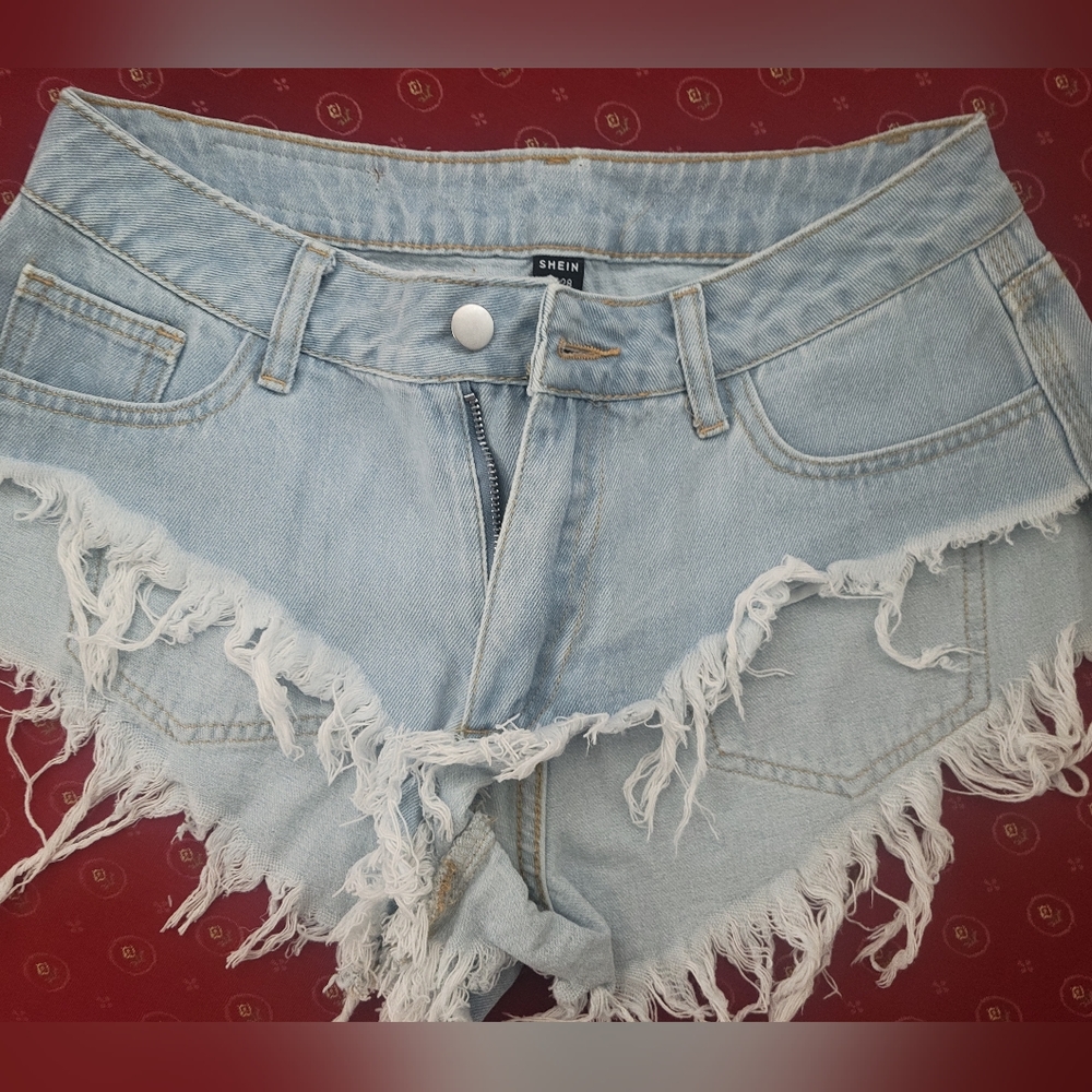 New Bikini Cut Jean Shorts